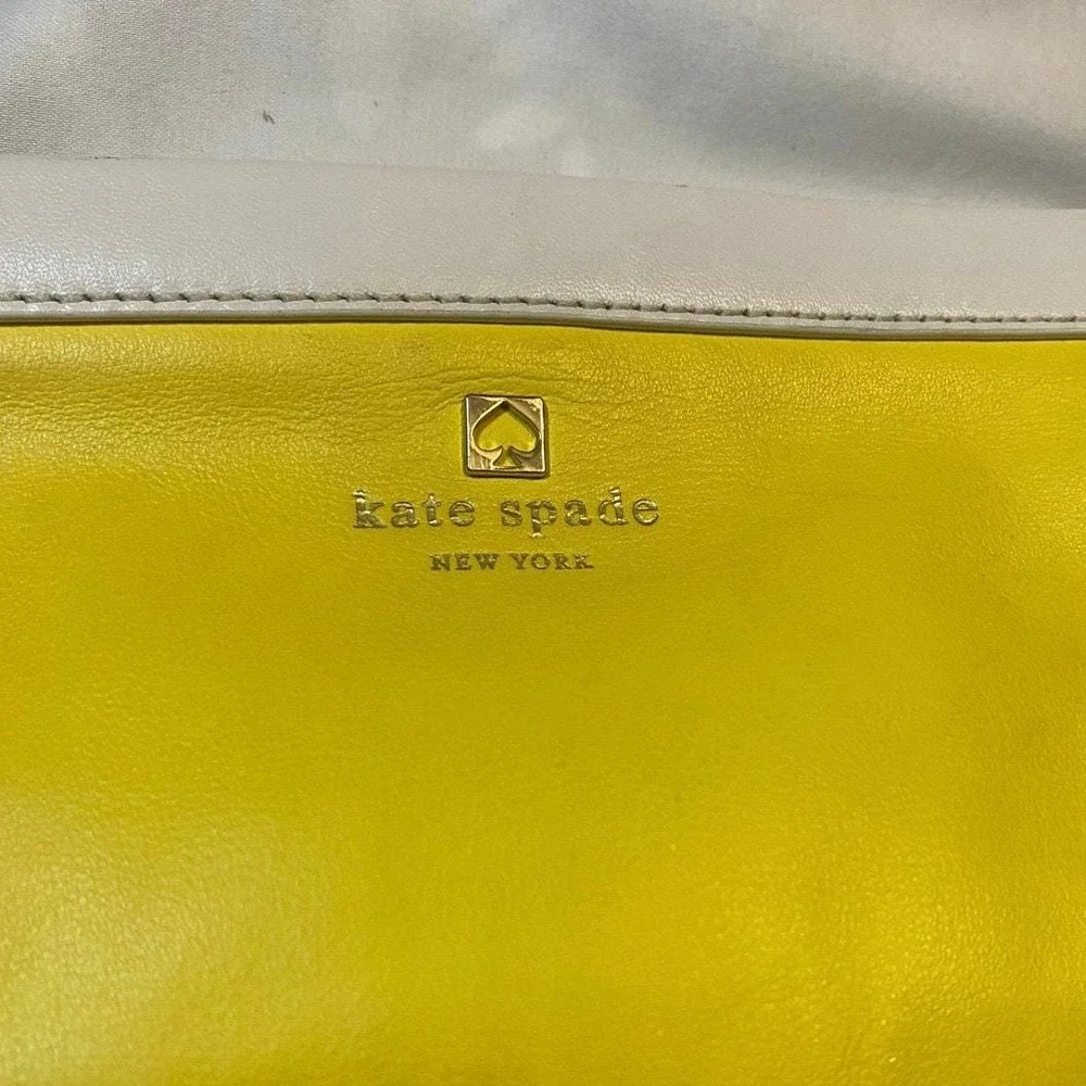 Kate‎ Spade Tria Hudson Street Limonium Clutch